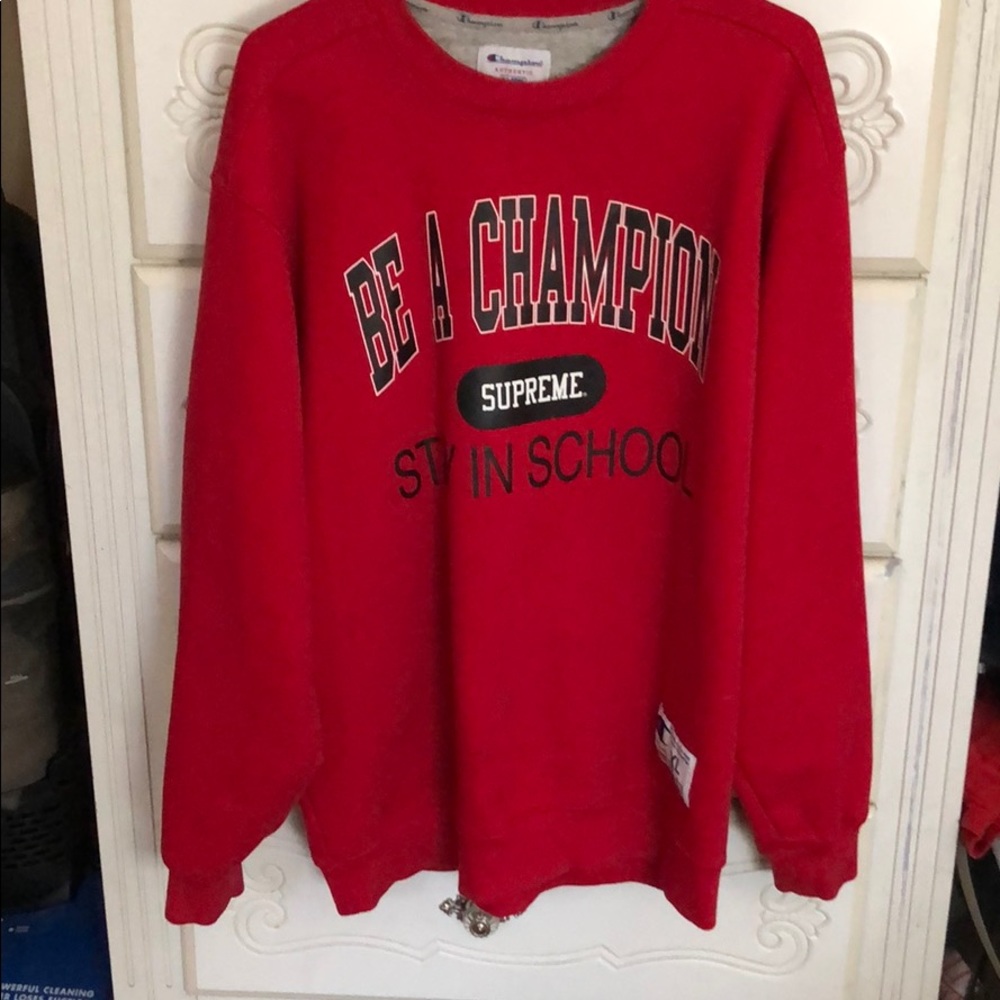 Champion x supreme collab